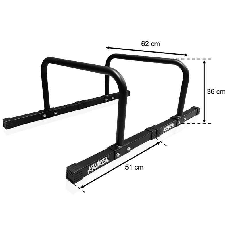 KRAKEN Steel Parallettes 36 cm, afbeelding 5