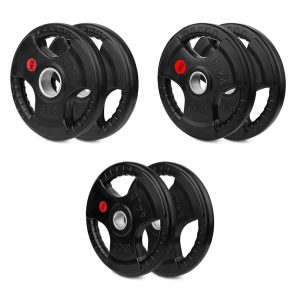 KRAKEN Tri-Grip Halterschijven 70 KG Set 50 mm