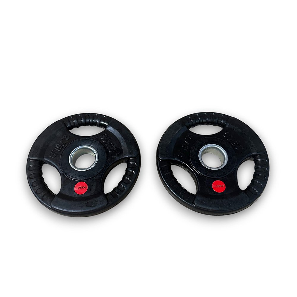 KRAKEN Tri-Grip Halterschijven 1,25 KG 30 mm | Set van 2
