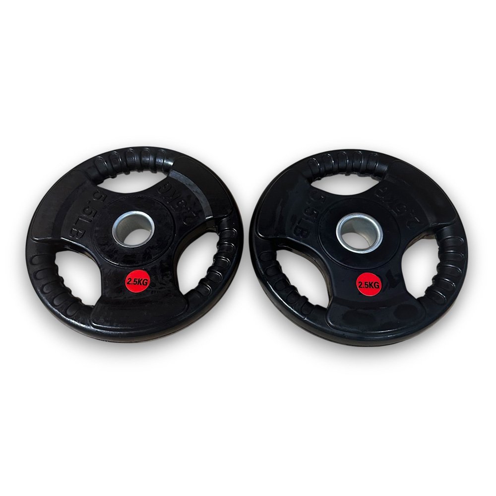 KRAKEN Tri-Grip Halterschijven 2,5 KG 30 mm | Set van 2