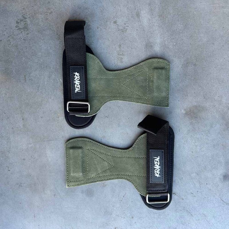 KRAKEN Premium Leather Grips boven
