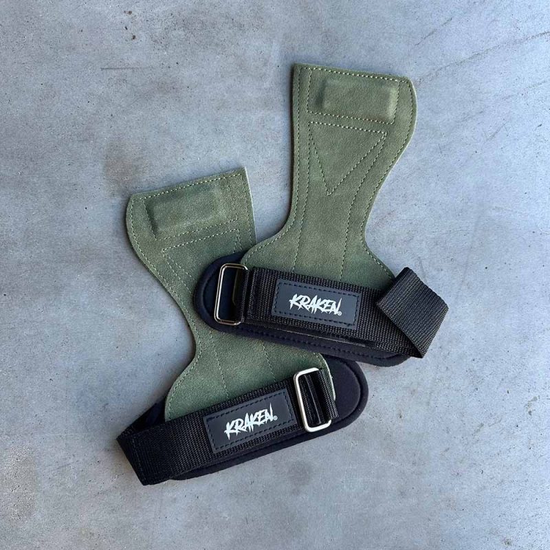 KRAKEN Premium Leather Grips bovenaanzicht